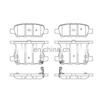 Brake Pads for NISSAN OE D1288