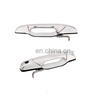 Set :2 Front Left & Right Chrome Exterior Door Handle for Cadillac Chevrolet GMC 20828258 22738721 25960525, 15915150 25960526