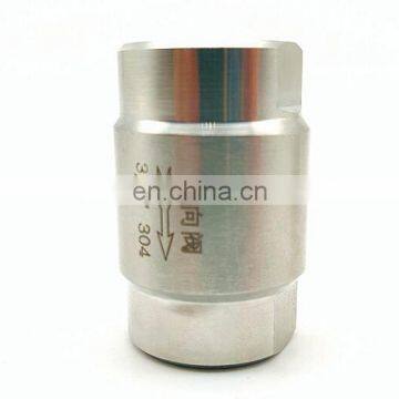 304 stainless steel high pressure check valve 4 points inner wire check valve