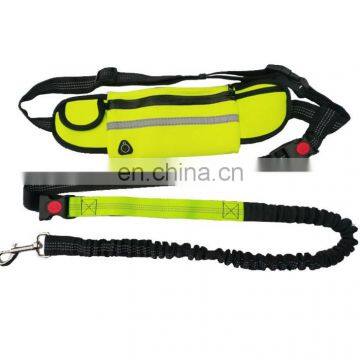 Sports belt elastic retractable dog traction rope