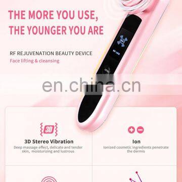 Best Anti Aging Facial Home rf Beauty Device With Usb Charging for Woman to Tighten and Lift Skin photo-5