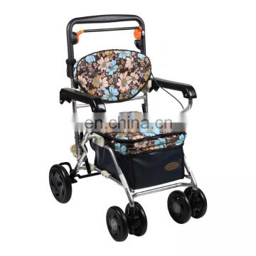 whole high quality old man foldable shopping cart walker with wheels