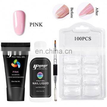 Nail Tips Slip Solution Remover Nail Tools US Shipping Poly-gel Colors Tubes Set Original