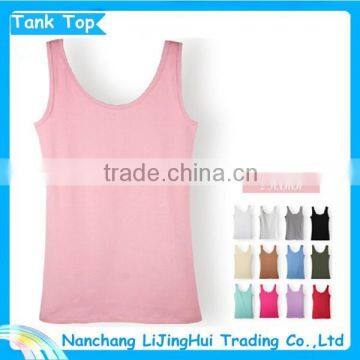 Factory Price Fitness Tank Top Cotton Material photo-2