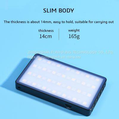 OEM Live Beauty RGB Small LED Photography LightFunctional Portable Light Anchor Lightlive Beauty RGB Small LED Photography Light Fill Light Functional photo-2