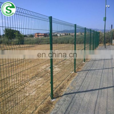 Home Garden Backyard Used Nylofor 3D Curve Wire Weld Mesh Fence