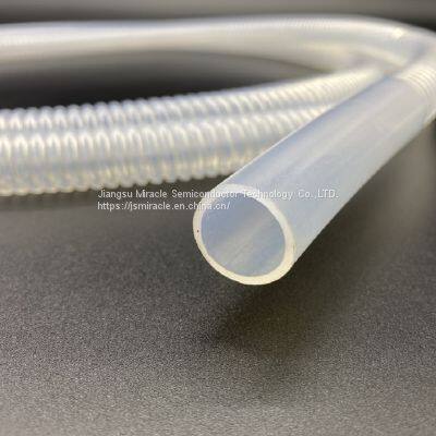 Customization Insulation Tube Pfa Corrugated Tubing Transparent Pipe Manufacture Tubes Plastic photo-4