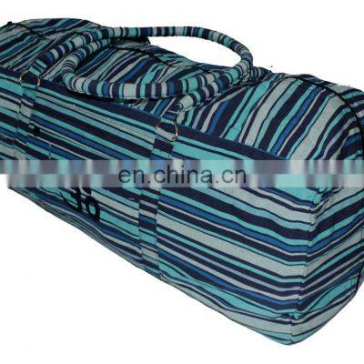 Lightweight 100% cotton canvas Indian made eco friendly yoga mat bag