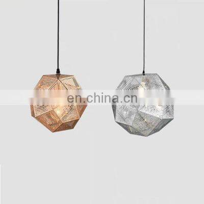 2021 Modern home decor hollow out ceiling light led E14 chandeliers pendant light for dining room Living room bedroom