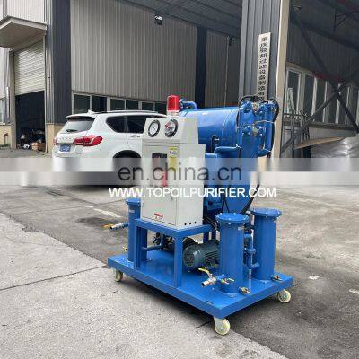Online Transformer Oil Purifier Small Portable Dielectric Oil Filtering Machine