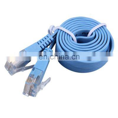 Flat cat5 cat5e cat6 cat7 Patch Cord RJ45/RJ11 Cable Network Cables lan cable