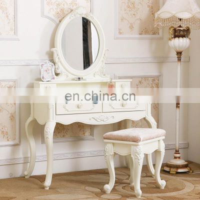 Bedroom North European white dresser mini type mini economy make-up table multifunction assembly simple dressing table