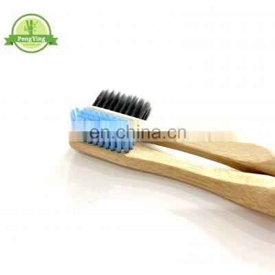 china factory  ECO   soft  Charcoal Bamboo Toothbrush