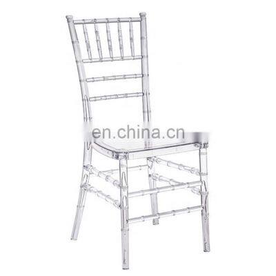 Stackable wholesale wedding party plastic resin dining chairs modern for events