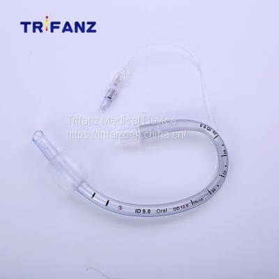 Good Price PVC Oral Preformed Endotracheal Tube  without Cuff