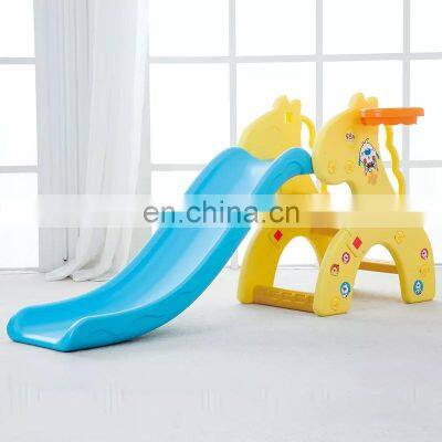 baby mini slide with basketball hoop plastic slide for sale