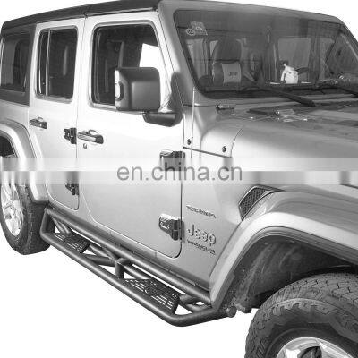 Spedking JK JL 2/4 Door Car Offroad 4x4 Auto Accessories STEEL Side Step For Jeep Wrangler photo-2