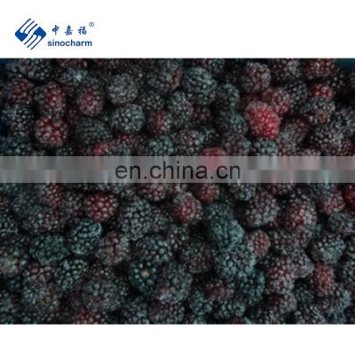 Sinocharm New Season BRC-A Approved Insect-free Fresh IQF Frozen Blackberry