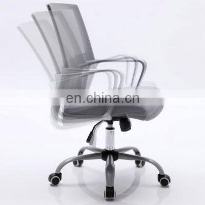 Cheap Price New Design Sale Home Office Furniture Gas Lift Recliner Back mesh  Fabric Swivel Ergonomic Office Chair