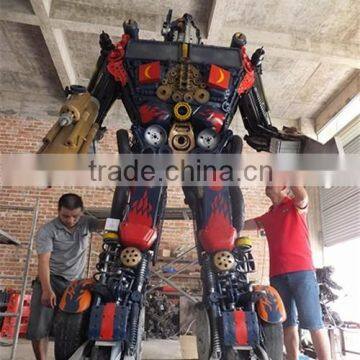 Large Modern Famous Arts Iron Sculpture for Outdoor Decoration 7 Meters High Optimus Prime