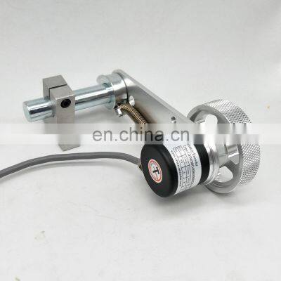 GHW38-06G2000BMP526-200 Length Measuring Metal Wheel Rotary Encoder With 200mm Perimeter Wheel photo-2