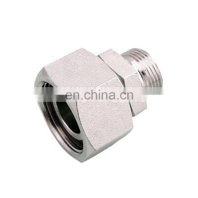 Nipples Plumbing Materials Hydraulic Carbon Steel Union Threaded nipple Pipe Fittings