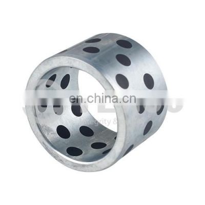 Factory Price Solid Lubricating Bearing Bushing With Zinc Base Zinc Sleeve Bushing With Graphite Lubricate