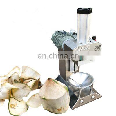 Industrial Use Green Coconut Shell Peel Cutting Dehusking Peeling Peeler Machine