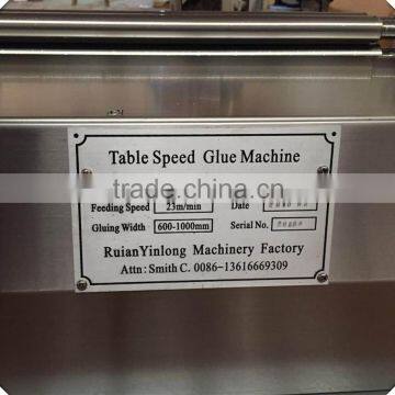 Table Speed Glue Machine With Convenience Repair YL-600/1000
