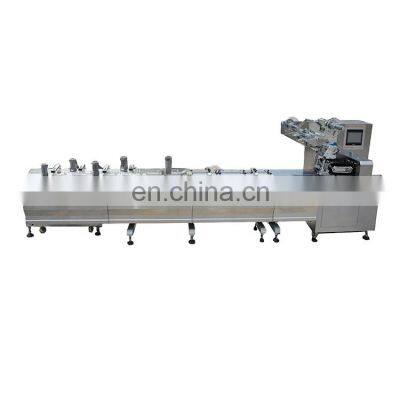 Chocolate Bar Flow Wrapping Packing Packaging Machine Maquinas De Embalaje Multifuncion Auto