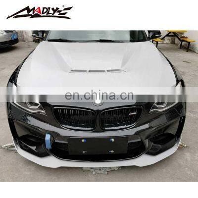 Madly M2 Body Kits for BMW M2 M2C CS Style Body Kits Front Lip Hood photo-2