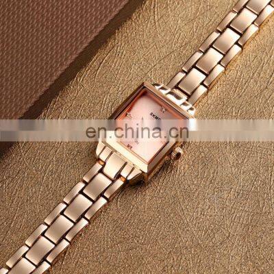 trendy branded promotion leisure lady watch 2019 square