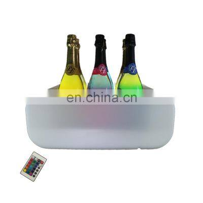 night club party bar wine cabinet stand ice bucket remote control led beer holder party lighting kitchenware led cube beer tray