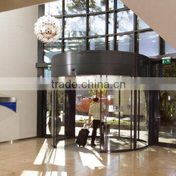 Cheap automatic curved sliding doors price for hotel