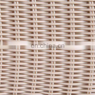 Unique Style UV-resistant Brown Color Material Plastic Rattan For Outdoor Furniture