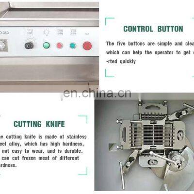 Automatic Beef Cutter Machine Chicken Cutting Frozen Meat Dicing Machine photo-4