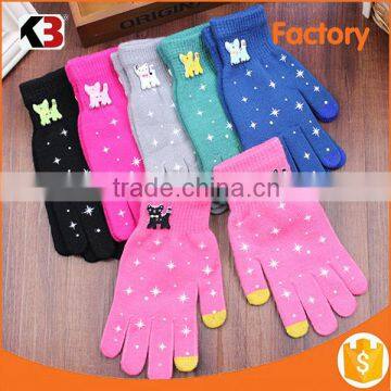 2016 Wholesale promotion Touch Screen Soft Magic Gloves