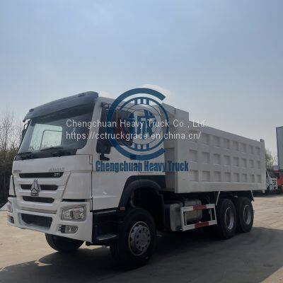 Refurbished Sinotruck 371HP 420HP New Style Used 6*4 10 Wheeler HOWO Dump Truck on Sale photo-2