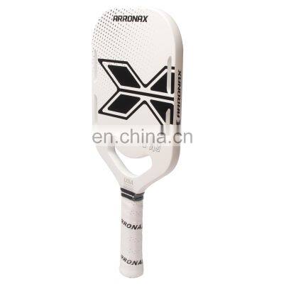 USAPA Approved Raw Carbon Fiber With Texture Customized Rough Surface Pickleball Paddle photo-4