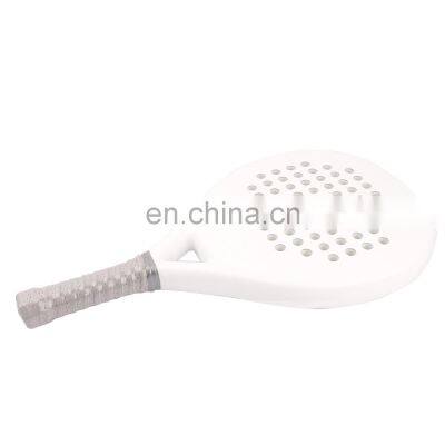 Customized 365g Full Carbon 3K 12K 18K Padel Racket For Professional Training photo-3