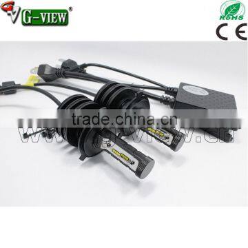 canbus headlight h4 hi/lo beam 4500lm automotive led light 9005 9006