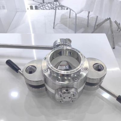 DN50-300 pharmaceutical equipment using alpha technology AB valve AB valve OEB5 split butterfly valve