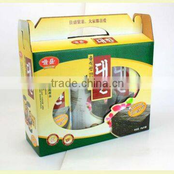 Korean Style Gift Packing Crispy Seasoned Snack Food