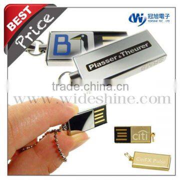 metal brand logo design usb stick