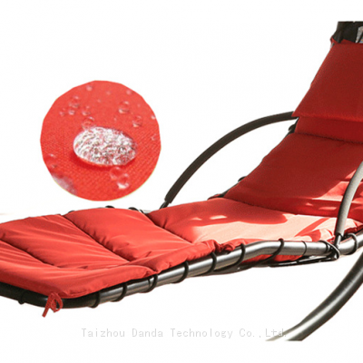 Modern Style Outdoor Metal Hanging Canopy Bed Swing Chair High Quality Sun Lounger Garden Hotels Home Living Bedroom Courtyard Use photo-3
