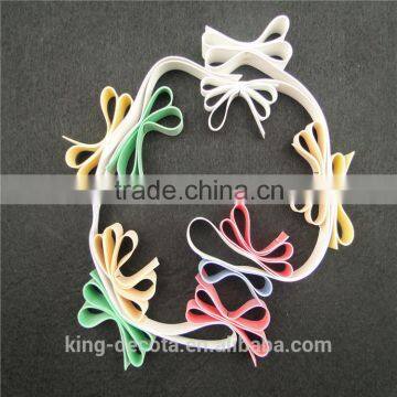 Smooth Colorful Elastic Latex Natural Rubber Tape for Underwear/swimwear photo-2