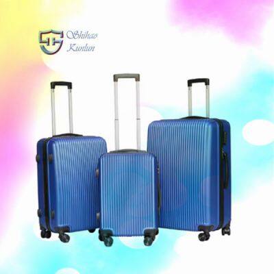 Designer Luxury Trolley ABS Luggage Box Set Wholesale Business Modern Popular Travel Bag With Spinner Caster TSA Lock Durable photo-2