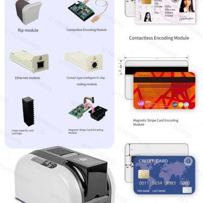 hiti cs-270e single and double-sided id card printer, high cost-performance ratio, stable machine performance