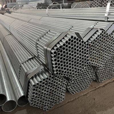 Q235 Q345 S235jr S355jr ERW Shs Rhs Carbon Steel Gi Pipe Insulation Hot Dipped Galvanized Round Steel Tube photo-5