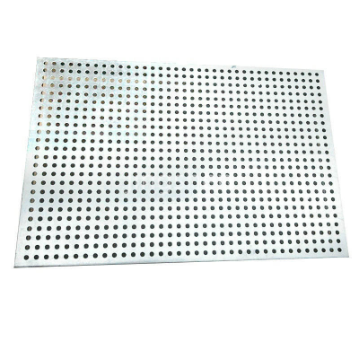 Galvanized Perforated Metal Mesh Wall Panel, Perforated Grating, Black Steel, Aluminum Micro-perforated Panel photo-5